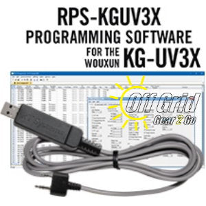 RTS Wouxun RPS-KGUV3X Programming Software Cable Kit