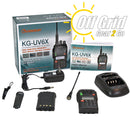Wouxun KG-UV6X Dual Band VHF/UHF 200 Channel Handheld Commercial Radio