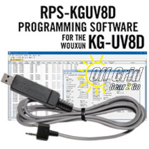 RTS Wouxun RPS-KGUV8D Programming Software Cable Kit