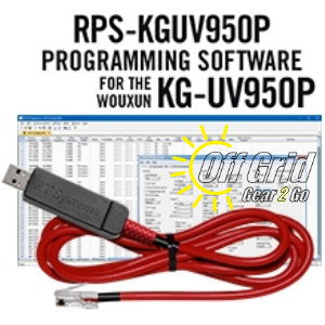 RTS Wouxun RPS-KGUV950P Programming Software Cable Kits