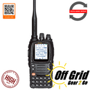 KG-UV9H 10W Dual-Band VHF/UHF Analog Radio with 999 Channels and 2200mAh USB-C Li-Ion Rechargeable Battery