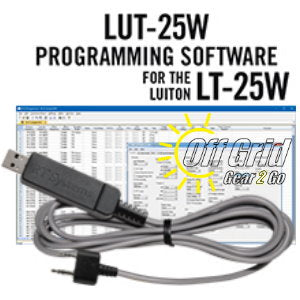 RTS Luiton LUT-25W Programming Software Cable Kit