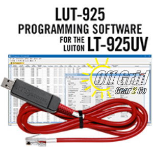 RTS Luiton LUT-925 Programming Software Cable Kit