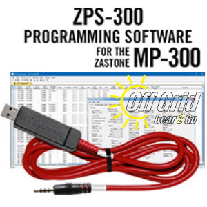 RTS ZASTONE ZPS-300 Programming Software Cable Kit
