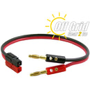 PP-2-Banana Powerpole to Banana Plug Adapter Cable