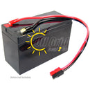 PP-2-F2 Powerpole Connector to Battery F-Type terminal adapter cable