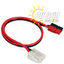 PPTM-18 - Radio OEM-T Connector to Powerpole Connector Adapter Cable - 1.5 Ft.