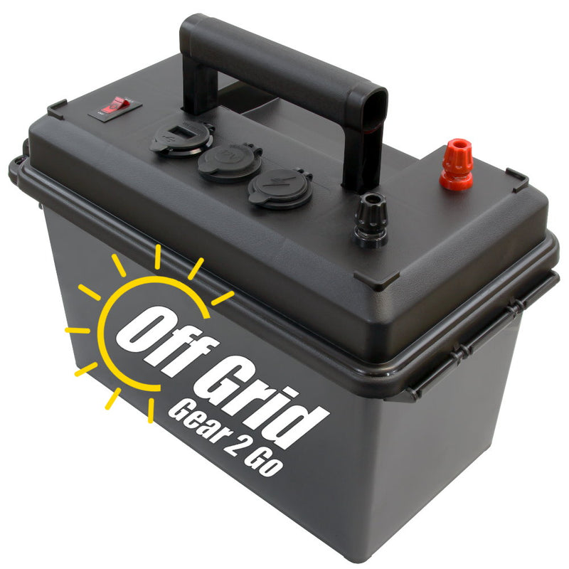 PWRbox - Portable Power Box for 12-40Ah Bioenno Batteries