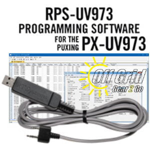RTS Puxing RPS-UV973 Programming Software Cable Kit
