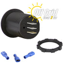 PanelAmp - Panel Mount Combo Amp & Volt Meter for 12/24V Systems