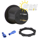 PanelVolt - Panel Mount Segmented Digital Volt Meter with Graphic Racing Display