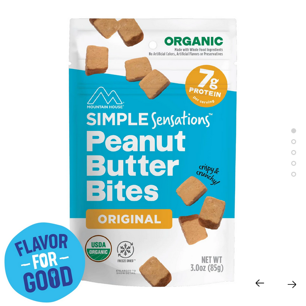 Save 10%! MH Organic Peanut Butter Bites - Original GF NonGMO