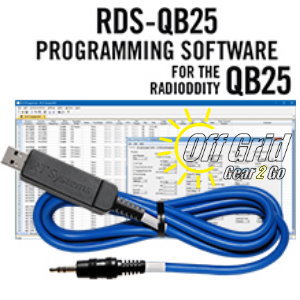 RTS Radioddity RDS-QB25 Programming Software Cable Kit