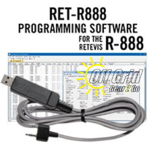 RTS Retevis RET-R888 Programming Software Cable Kit