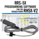 RTS Rugged Radio RRS-5X Programming Software Cable Kit