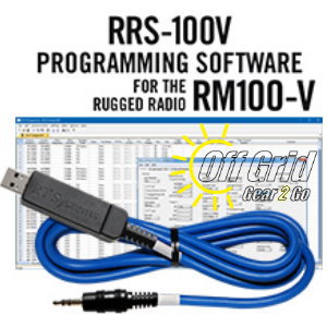 RTS Rugged Radio RRS-100V Programming Software Cable Kit