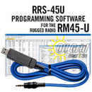 RTS Rugged Radio RRS-45U Programming Software Cable Kit