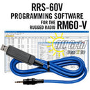 RTS Rugged Radio RRS-60V Programming Software Cable Kit