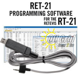 RTS Retevis RET-21 Programming Software Cable Kit