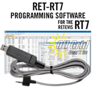 RTS Retevis RET-RT7 Programming Software Cable Kit