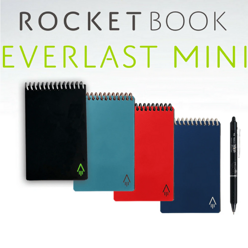 Rocketbook Everlast Mini Pocket-Sized Reusable Notebook - Clearance