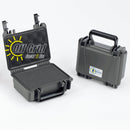 Seahorse SE120F Gray - Waterproof Protective Case with Foam Inserts (7.58 x 5.08 x 3.23” Inside Dimension)