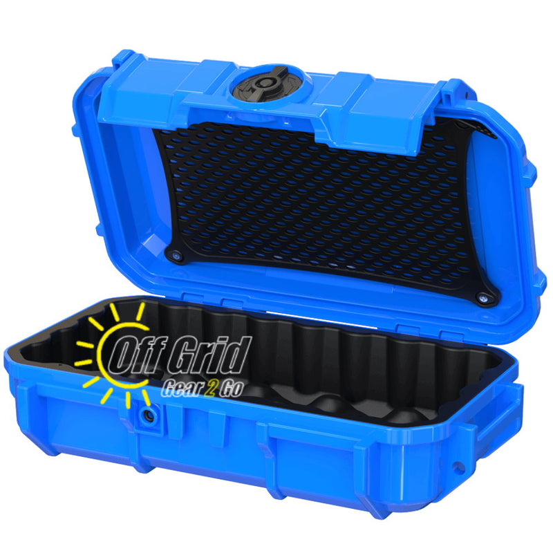 Seahorse SE56 Blue - Micro Case (8.4 x 4.4 x 2.3” Inside Dimension)