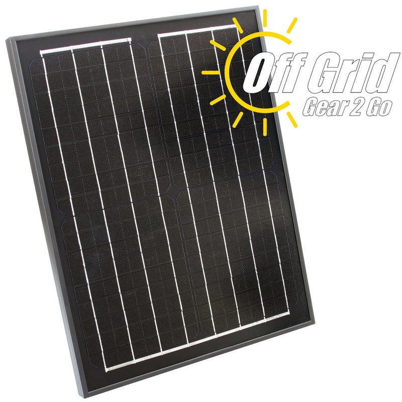 SP20M-BP - 20 Watt Solar Panel for Charging Bioenno Power LiFePO4 Batteries