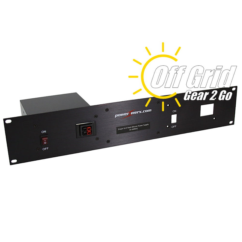 SS-30RM1 - 30 Amp Single Unit Rack Mount Switching Power Supply