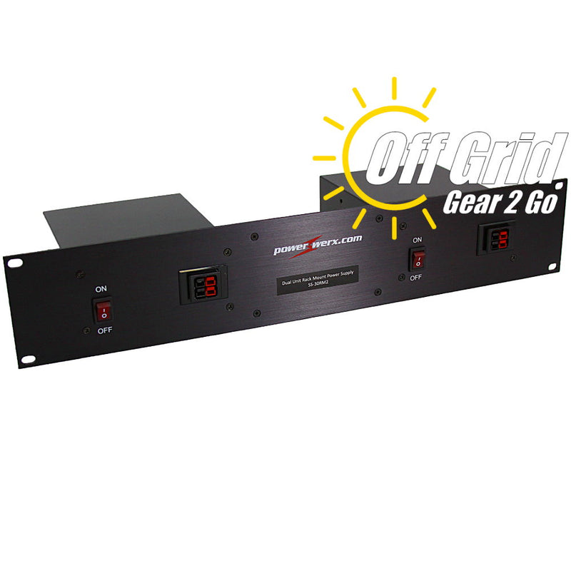 SS-30RM2 - 30 Amp Dual Unit Rack Mount Switching Power Supply