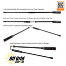 RFG-A-761-SMA-M VHF/UHF Handheld Extended Antenna with Fold-Able Connector