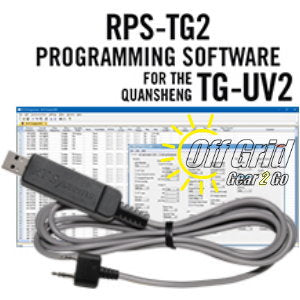 RTS QUANSHENG RPS-TG2 Programming Software Cable Kit