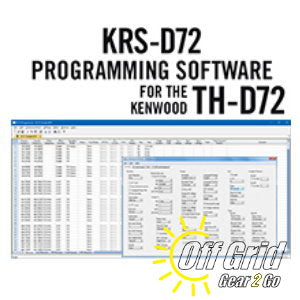 RTS Kenwood KRS-D72 Programming Software Only - No Cable