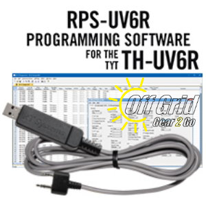 RTS TYT RPS-UV6R Programming Software Cable Kit