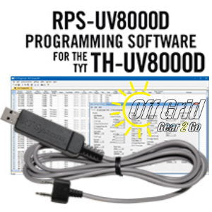 RTS TYT RPS-UV8000D/E Programming Software Cable Kit