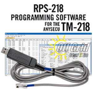 RTS Anysecu RPS-218 Programming Software Cable Kit