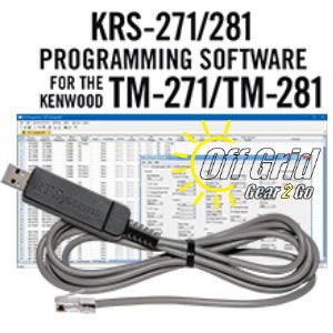 RTS Kenwood KRS-271/281 Programming Software Cable Kit
