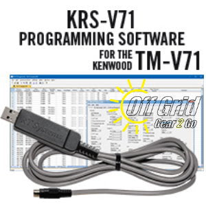 RTS Kenwood KRS-V71 Programming Software and Cable Kit
