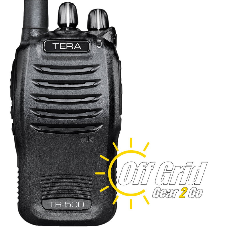 TERA TR-500 Dual-Band VHF/UHF 16 Channel Handheld Commercial Radio