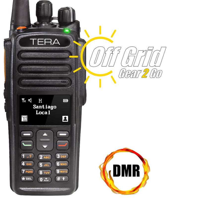 TERA TR-7200 Digital DMR VHF 1024 Channel Handheld Commercial Radio