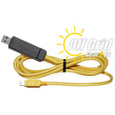 RTS USB-68 FTDI Programming Cable     (Special Yaesu HT Connection - Yellow Cable)
