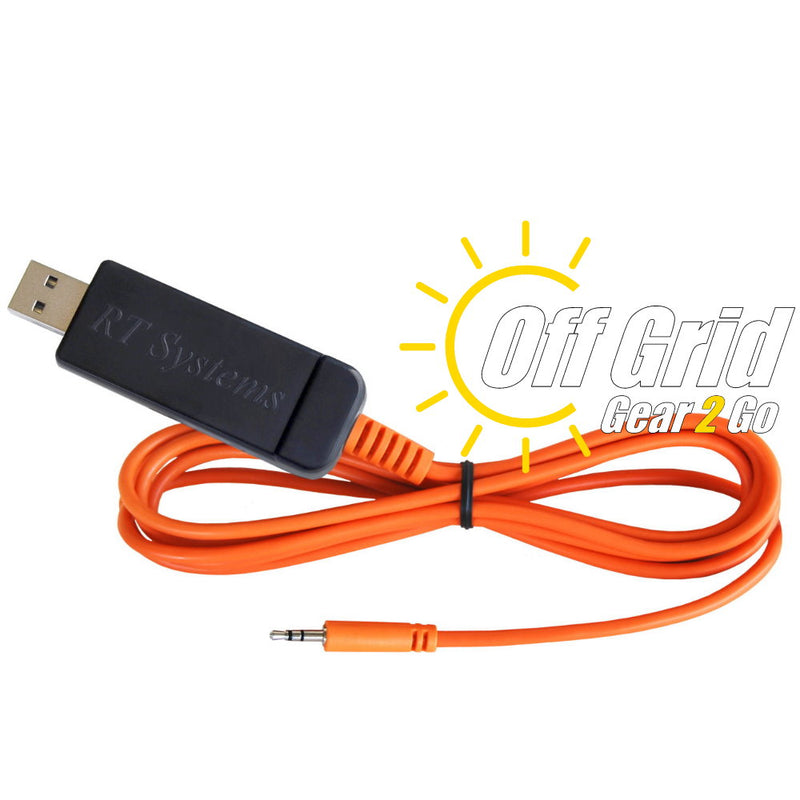 RTS USB-82 FTDI Programming Cable     (2.5mm Stero Plug - Orange Cable)