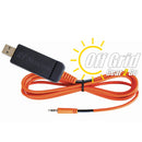 RTS USB-RTS05 FTDI Programming Cable     (2.5mm Plug - Orange Cable w/ Black Band)