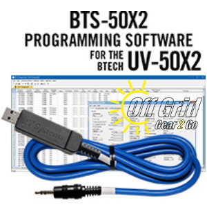 RTS BTECH BTS-50X2 Programming Software Cable Kit
