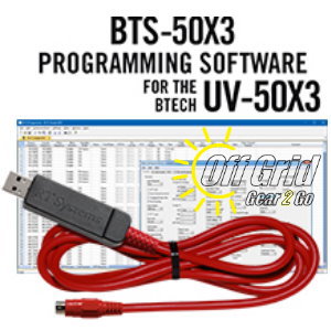 RTS BTECH BTS-50X3 Programming Software Cable Kit