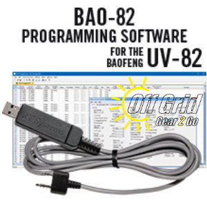 RTS Baofeng BAO-82 Programming Software Cable Kit