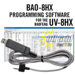 RTS Baofeng BAO-8HX Programming Software Cable Kit