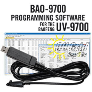 RTS Baofeng BAO-9700 Programming Software Cable Kit