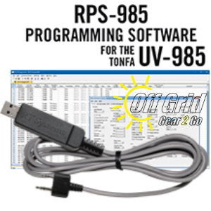 RTS TONFA RPS-985 Programming Software Cable Kit