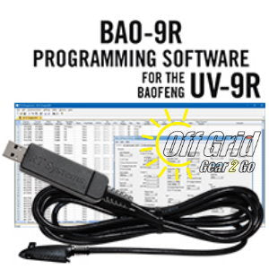 RTS Baofeng BAO-9R Programming Software Cable Kit